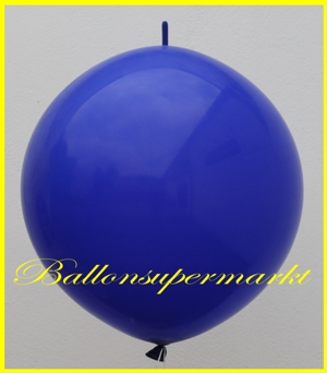 Riesen-Girlanden-Luftballon in Blau, großer Riesenballon zum Verbinden zur Ballondekoration