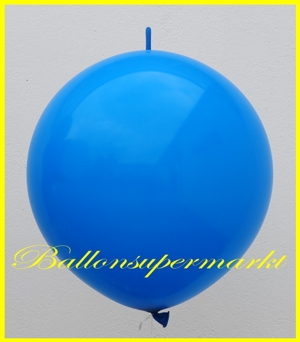 Riesen-Girlanden-Luftballon in Hellblau, großer Luftballon zum Verlinken zur Herstellung einer Ballondekoration