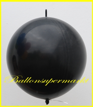 Riesen-Kettenluftballon-Schwarz, großer schwarzer Verbindungsballon