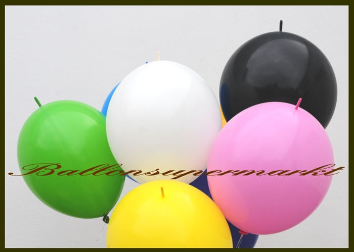 Riesige Luftballons mit Nippel zum Verbinden, große Verbindungsballons zur Ballondekoration