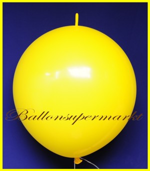 Riesen-Girlanden-Luftballon-Gelb