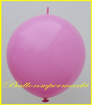 Riesen-Girlanden-Luftballon in Pink, großer pinkfarbiger Verbindungsballon, Kettenballon zur Dekoration, Ballondekoration